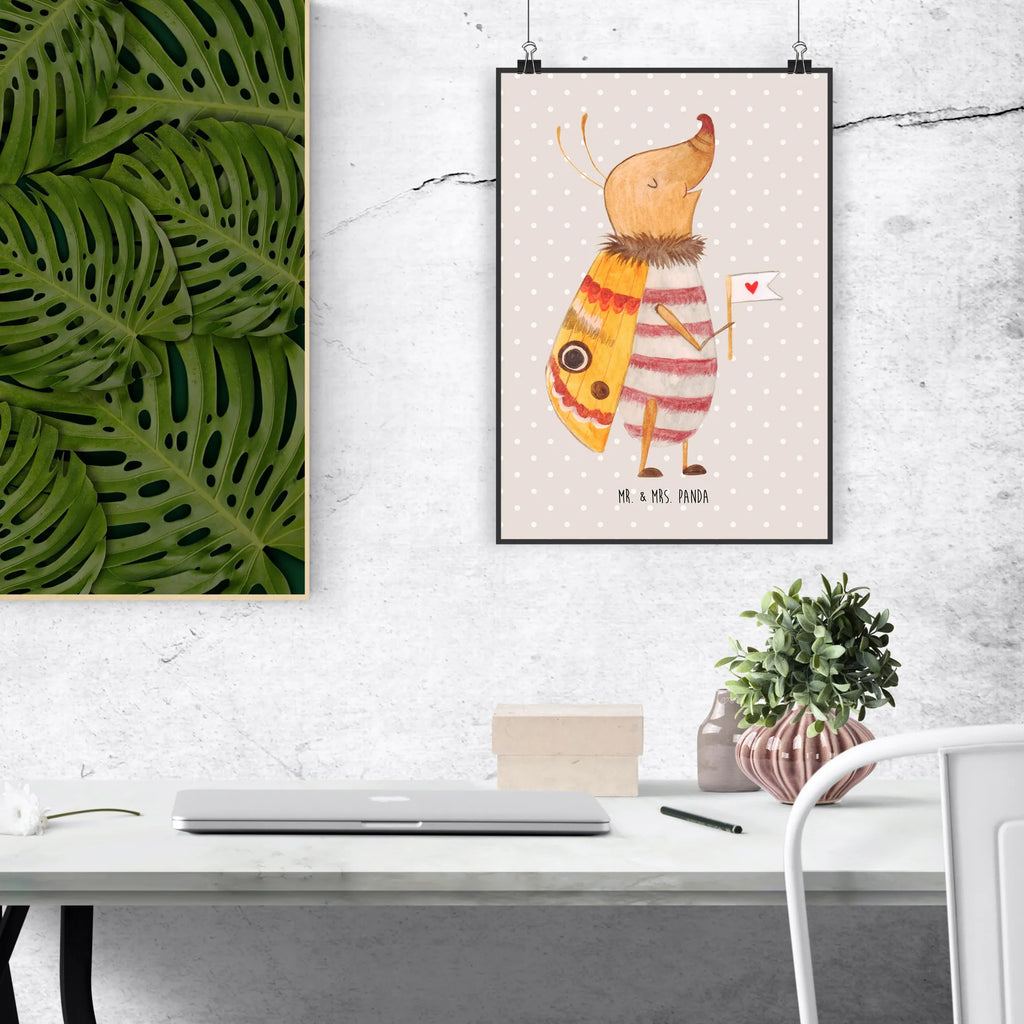 Poster Moth flag Küchenposter, Mr. & Mrs. Panda Poster, Handgemaltes Poster, Kinderposter, Wanddeko, Kunstdruck, Bild, Raumdekoration, Wandposter, Posterdruck, Designposter, Poster, Wanddeko Bild, Wanddekoration, Tiermotive, Gute Laune, lustige Sprüche, Tiere, Spruch lustig, Käfer, Was kostet die Welt, Küche Deko, niedlich, Nachtfalter, Spruch witzig, süß