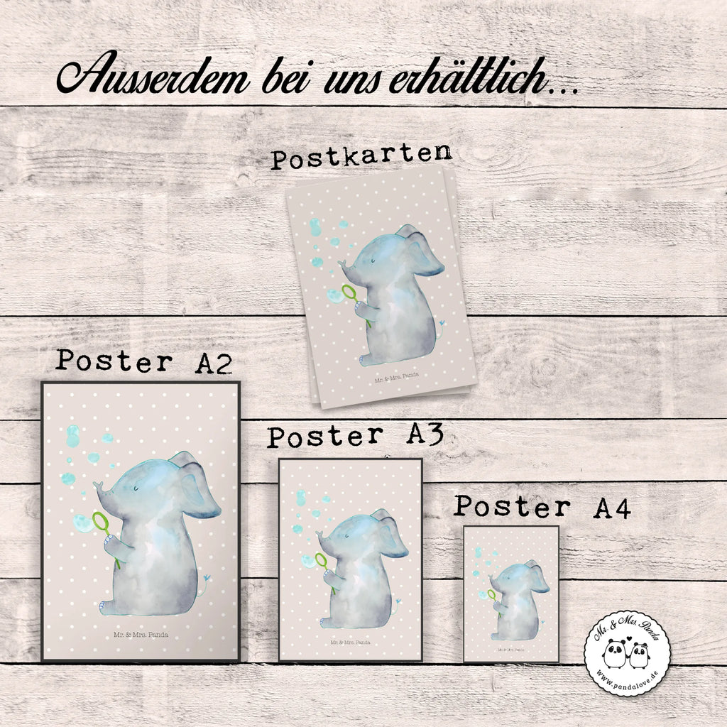 Plakat słoń bańki mydlane Mr. & Mrs. Panda Poster, wandkunst, Wanddekoration, grafikposter, Bild, Plakat, drucke, wanddruck, wanddeko, Designposter, Wandschmuck, Wanddeko Bild, Wandbild, kunstdruck poster, Posterdruck, Poster, Deko Bild, kunstposter, kunst für die wand, Kunstdruck, Bild für Wand, Wandposter, Gute Laune, Tiermotive, Tiere, Lustige Sprüche, Dickhäuter, Rüsseltier, Liebesspruch, Seifenblasen, Heimat, Elefant, Liebesbeweis, Gefühl. Daheim, Liebe, Elefanten
