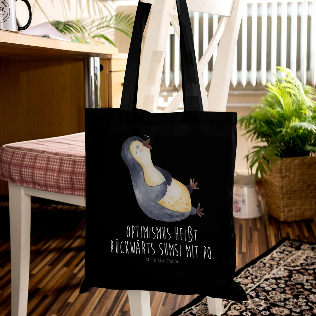 Tote bag Penguin Laugh Jutetasche, Einkaufstüte, Tasche, Beuteltasche, Tragetasche, Shopper, Einkaufstasche, Laptoptasche, Beutel, Stofftasche, Stoffbeutel, Jutebeutel, Strandtasche, Badetasche, Umhängetasche, Schultertasche, Pinguin, lustiger Spruch, Fröhlichkeit, Pinguine, Humor, Lachen, Optimismus, Fröhlich