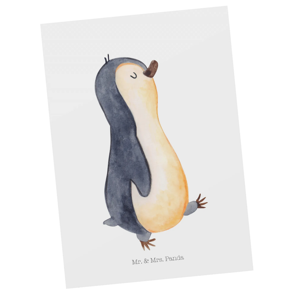 Pocztówka Pingwin maszerować Motivkarte, Ansichtskarten, Kunstkarten, spruchkarte, Postkarte, Ansichtskarte, kunstkarte, Postkarten, bildkarte, Fotokarte, Grußkarte, Designkarte, einzelkarte, Pinguin, Schwester, Bruder, Langschläfer, Frühaufsteher, Familie, Pinguine