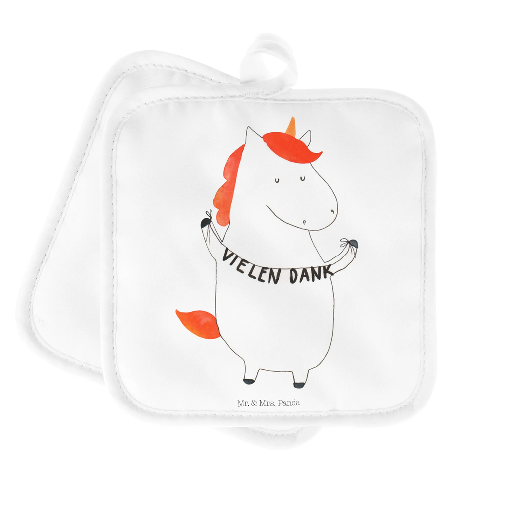 2-elementowy zestaw podkładek pod garnki Jednorożec Dziękuję Topflappenset, topfhalter, Topfhandschuhe, Topflappen, Topflappen 2er Set, Topflappen Set, Topfuntersetzer, 2er Set Topflappen, Einhörner, Unicorn, Einhorn Deko, Einhorn, Dankeschön, Danksagung, Vielen Dank, Danke