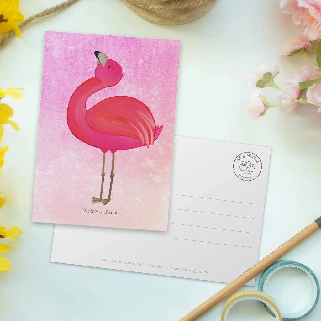 Pocztówka Flamingo Duma Geschenkkarte, Einladung, Ansichtskarte, Karte, Einladungskarte, Grußkarte, Ansichtskarten, Dankeskarte, Geburtstagskarte, Postkarte, Einladungskarten Geburtstag, Einladung Geburtstag, Flamingo, Freude, Selbstliebe, beste Freundin, Tochter, stolz, Freundin, Selbstakzeptanz, Mama, Schwester