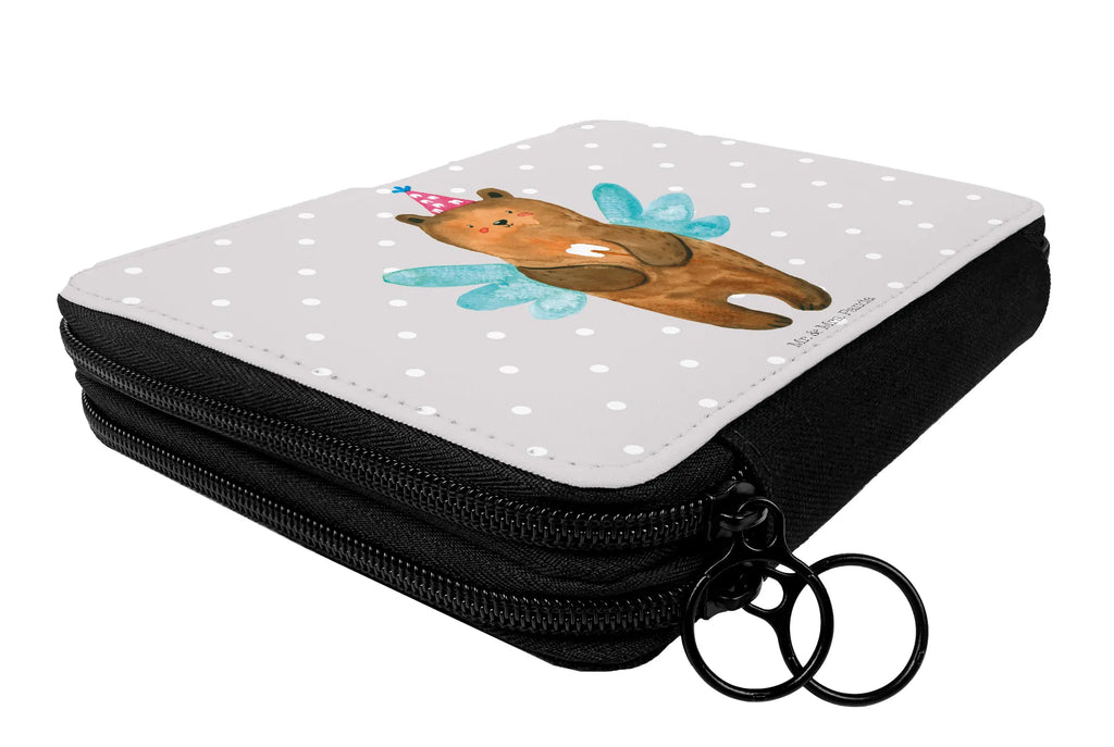 Federmappe Bär Zahnfee Bleistiftetui, Federtasche, Stiftetasche, Schüleretui, Federmäppchen, Farbstiftetui, Stiftebeutel, Schlampermäppchen, Mäppchen, Schuletui, Federmappe Set, Buntstiftmäppchen, Malmappe, Bleistift Etui, Buntstiftetui, Schreibetui, Zeichenetui, Schulmäppchen, Stiftemappe, Etui für Stifte, Stifteetui, Schreibmappe, Stifte Etui, Teddy, Bär, Teddybär, Fee, Milchzahn, Erster Zahn, Zahnfee