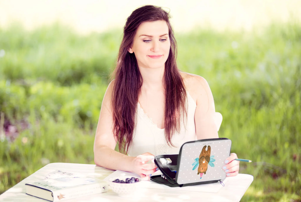 Federmappe Bär Zahnfee Bleistiftetui, Federtasche, Stiftetasche, Schüleretui, Federmäppchen, Farbstiftetui, Stiftebeutel, Schlampermäppchen, Mäppchen, Schuletui, Federmappe Set, Buntstiftmäppchen, Malmappe, Bleistift Etui, Buntstiftetui, Schreibetui, Zeichenetui, Schulmäppchen, Stiftemappe, Etui für Stifte, Stifteetui, Schreibmappe, Stifte Etui, Teddy, Bär, Teddybär, Fee, Milchzahn, Erster Zahn, Zahnfee