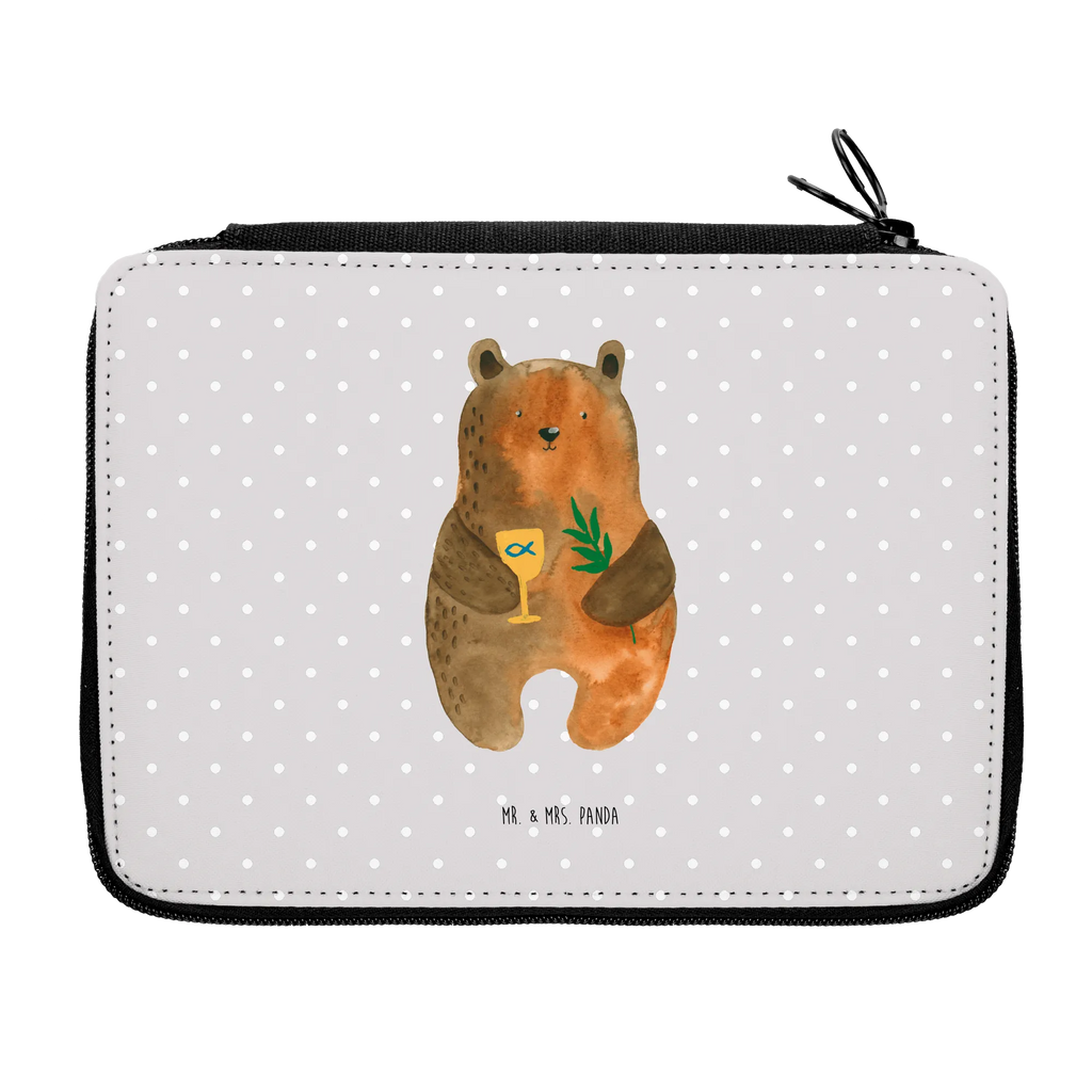 Federmappe Bär Konfirmation Stifte Etui, Federmappe, Kind, Motiv, Schule, Einschulung, Federmäppchen, Federmäppchen bedruckt, Kinder Federmappe, Grundschule, Schülerin, Stiftetasche, Federmappe Einschulung, Büro Stifte Etui, Stifterolle, Schüler, Bestückte Federmappe, Geschenk, Bär, Teddy, Teddybär, Gottesdienst, Konfirmation, evangelisch, Kirche