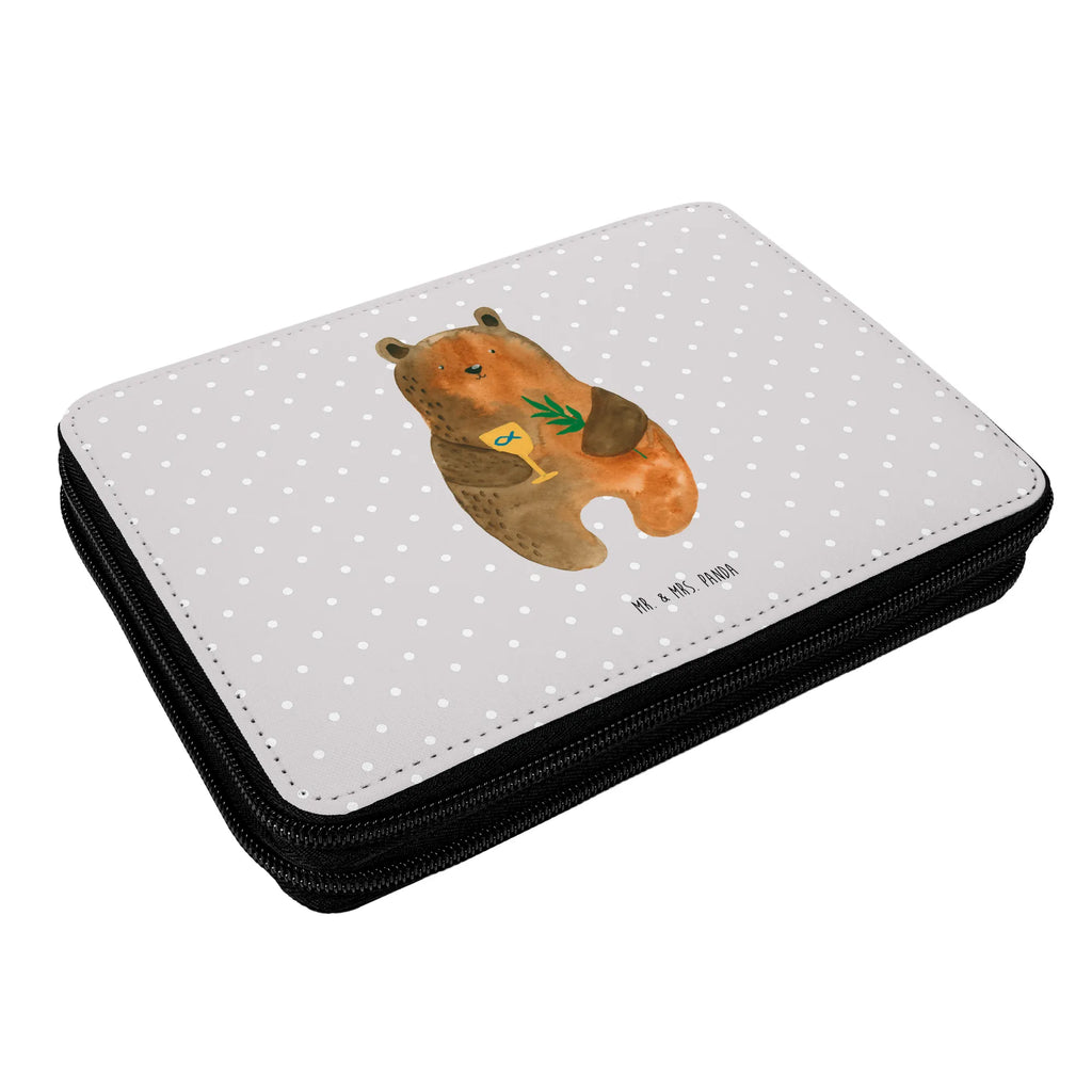 Federmappe Bär Konfirmation Stifte Etui, Federmappe, Kind, Motiv, Schule, Einschulung, Federmäppchen, Federmäppchen bedruckt, Kinder Federmappe, Grundschule, Schülerin, Stiftetasche, Federmappe Einschulung, Büro Stifte Etui, Stifterolle, Schüler, Bestückte Federmappe, Geschenk, Bär, Teddy, Teddybär, Gottesdienst, Konfirmation, evangelisch, Kirche