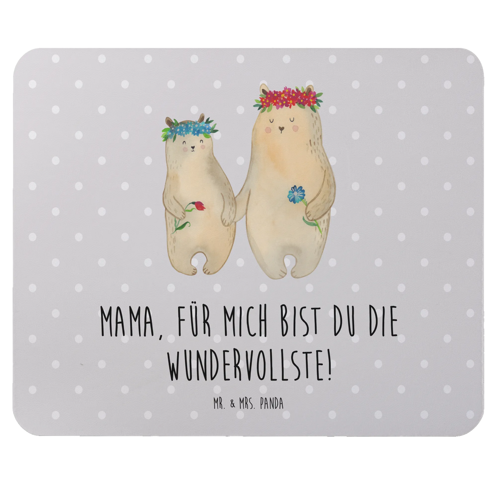 Mouse mat Bears with flower crown laptop mauspad, pc mauspad, laptop mousepad, Mausmatte, mausteppich, computer mousepad, computer mauspad, mousematte, mauspad pc, pc mousepad, Mousepad, mauspad laptop, computermatte, notebook mauspad, Mauspad, pc mausunterlage, Mausunterlage, Muttertag, Vatertag, Mama, Papa, Oma, Opa, Familie, Schwester, Bruder, Weltbeste Mama, Lieblingsmama, Tochter, Kind, Lieblingsmensch, Töchter, Vorbild, Bären, Kinder, Mutti, Mutter, Family, Mami, Beste Mutter, Bär, Geschenk Mama. Muttertag
