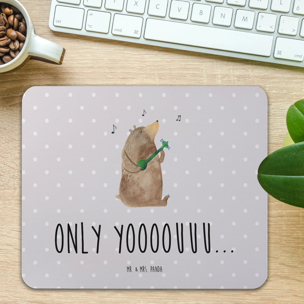 Podkładka pod mysz niedźwiedź Gitara Niedźwiedź, Miś, Pluszowy miś