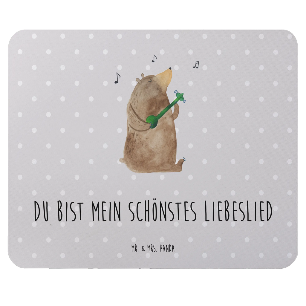 Mouse mat bear song Pad, Mouse, saying, Motif, Mouse Pad, Work, Print, Study, Student, PC, Office, Gift, mousepad, fun, bear, teddy, teddy bear, cuddly toy, woman, partner, love song, song, Bear, love, valentine, gift, girlfriend, heart