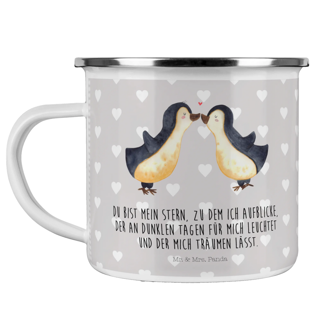 Enamel camping mug Penguins in love lightweight camping mug, steel mug for camping, stainless steel drinking cup, hiking mug, camper mug, bushcraft mug, enamel mug, enamel drinking mug, backpacking mug, metal camping mug, adventure mug, camping metal cup, tin coffee cup, outdoor cup, camping mug, travel mug, camp coffee mug, campfire mug, enamel camping cup, metal cup, Love, Loving, Two, Together, Marriage, Engagement, Proposal of marriage, Love gift, gift for her, gift for him, anniversary gift, gift friend, penguin love, anniversary, fiancée, wedding, love, love saying, Penguin, guest gift, couple. love couple, proof of love, gift girlfriend, gift idea, engagement, pair of penguins, penguins, fiancé, gift anniversary, wedding anniversary, pair