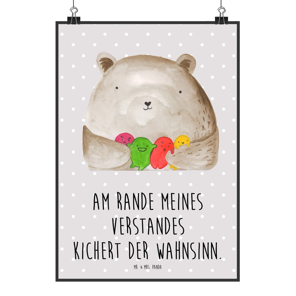 Poster bear Feeling Poster, wandkunst, Mr. & Mrs. Panda Poster, Wanddeko Bild, Designposter, Bild für Wand, grafikposter, Wandschmuck, Wandbild, kunstdruck poster, Kunstdruck, kunstposter, Deko Bild, wanddruck, Bild, kunst für die wand, Wandposter, drucke, Posterdruck, wanddeko, Wanddekoration, Plakat, Teddybär, Bär, Teddy, Durchgedreht, Verrückt, Wahnsinn