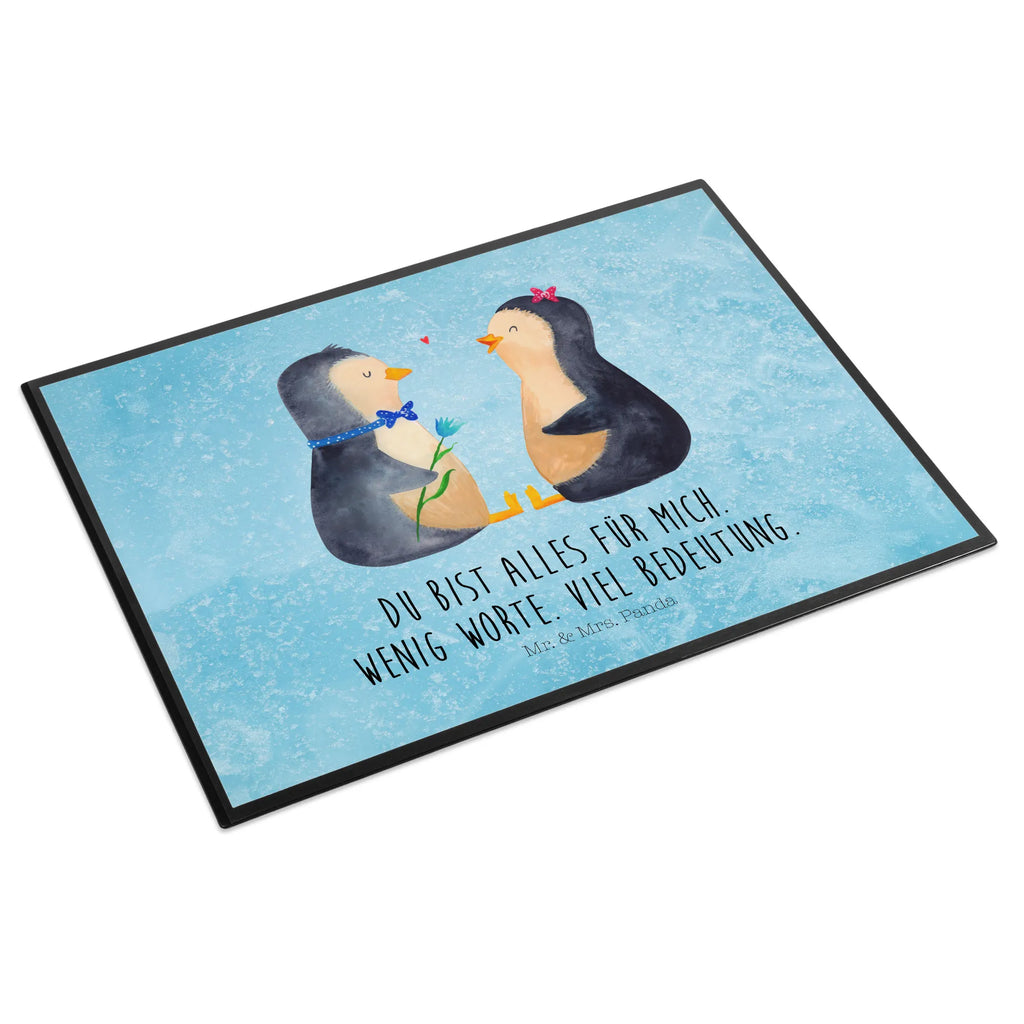 Podkładka na biurko Pingwin para Bürobedarf, Schreibtisch Unterlagen, Schreibunterlage, Schreibtischunterlage Groß, Schreibtischauflage, Schreibwaren, Büroartikel, Pinguin, Verlobung, Hochzeitsgeschenk, große Liebe, Liebe, Liebesgeschenk, Traumpaar, Liebesbeweis, Pinguine, Hochzeitstag, Liebespaar, Hochzeit, Jahrestag