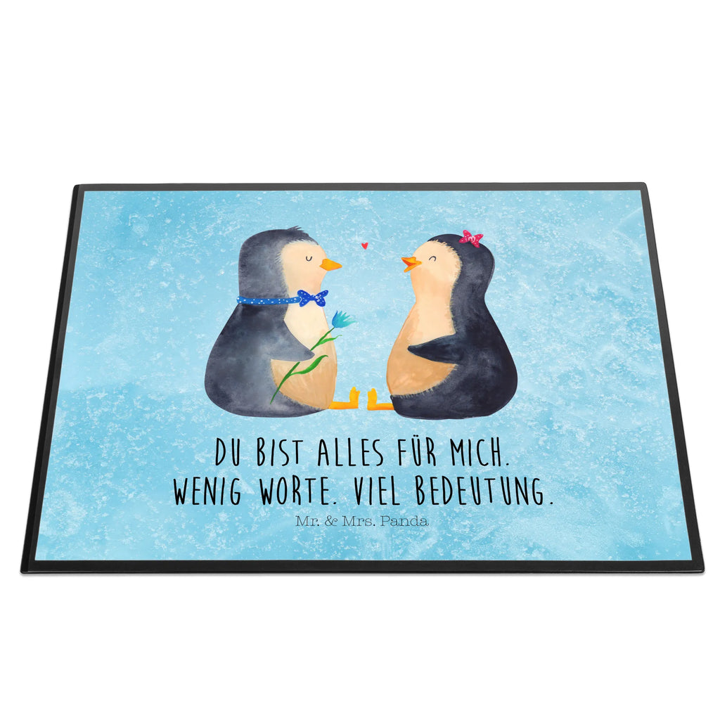 Podkładka na biurko Pingwin para Bürobedarf, Schreibtisch Unterlagen, Schreibunterlage, Schreibtischunterlage Groß, Schreibtischauflage, Schreibwaren, Büroartikel, Pinguin, Verlobung, Hochzeitsgeschenk, große Liebe, Liebe, Liebesgeschenk, Traumpaar, Liebesbeweis, Pinguine, Hochzeitstag, Liebespaar, Hochzeit, Jahrestag