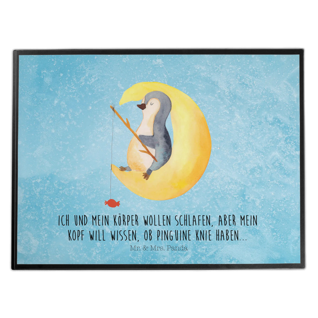 Schreibtischunterlage Pinguin Mond Schreibunterlage, Büroartikel, Schreibtischauflage, Schreibtischunterlage Groß, Schreibtisch Unterlagen, Schreibwaren, Bürobedarf, Pinguin, Nachtruhe, Pinguine, Einschlafen, Schlafstörungen, schlafen, Gästezimmer, Schlafzimmer, Spruch