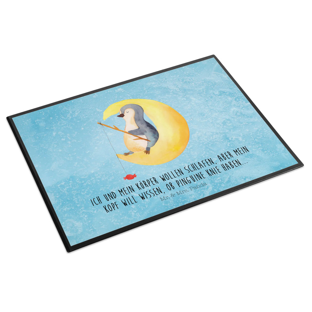Schreibtischunterlage Pinguin Mond Schreibunterlage, Büroartikel, Schreibtischauflage, Schreibtischunterlage Groß, Schreibtisch Unterlagen, Schreibwaren, Bürobedarf, Pinguin, Nachtruhe, Pinguine, Einschlafen, Schlafstörungen, schlafen, Gästezimmer, Schlafzimmer, Spruch