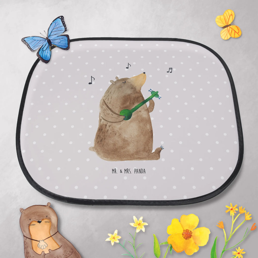 Osłona przeciwsłoneczna do samochodu niedźwiedź Gitara Niedźwiedź, Miś, Pluszowy miś