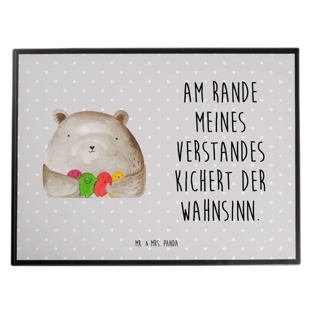 Schreibtischunterlage Bär Gefühl Schreibtischauflage, Schreibtischunterlage Groß, Schreibunterlage, Schreibwaren, Schreibtisch Unterlagen, Bürobedarf, Büroartikel, Bär, Teddy, Teddybär, Durchgedreht, Wahnsinn, Verrückt