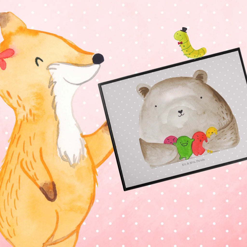 Schreibtischunterlage Bär Gefühl Schreibtischauflage, Schreibtischunterlage Groß, Schreibunterlage, Schreibwaren, Schreibtisch Unterlagen, Bürobedarf, Büroartikel, Bär, Teddy, Teddybär, Durchgedreht, Wahnsinn, Verrückt