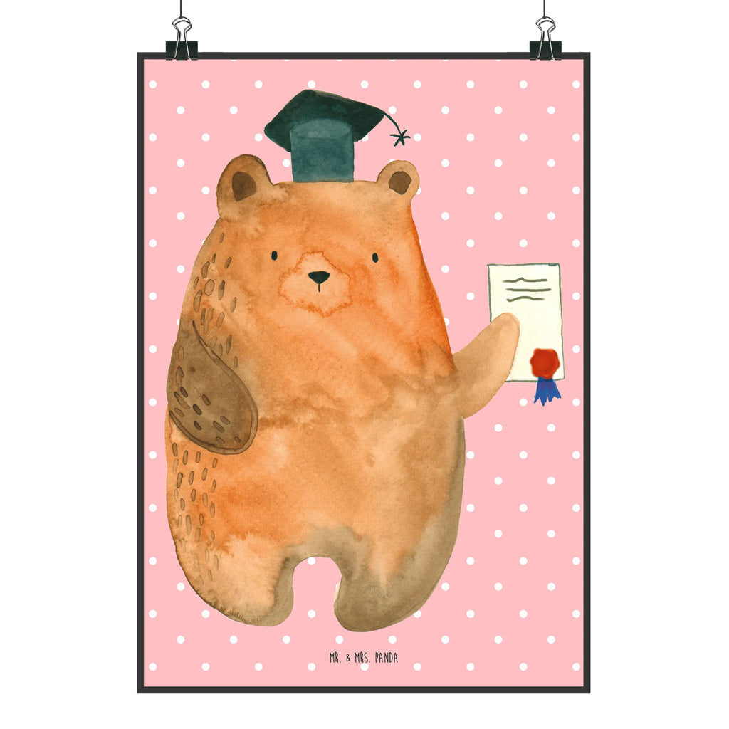 Poster bear Test kunst für die wand, Wandschmuck, Wandbild, Bild für Wand, Wanddekoration, kunstposter, wandkunst, Designposter, wanddeko, Plakat, grafikposter, Wandposter, Poster, Kunstdruck, Bild, Mr. & Mrs. Panda Poster, kunstdruck poster, Deko Bild, Posterdruck, Wanddeko Bild, wanddruck, drucke, Teddybär, Bär, Teddy, Zeugnis, Abschluss, Prüfung Bestanden, Prüfungen, Abitur, Abschlusszeugnis