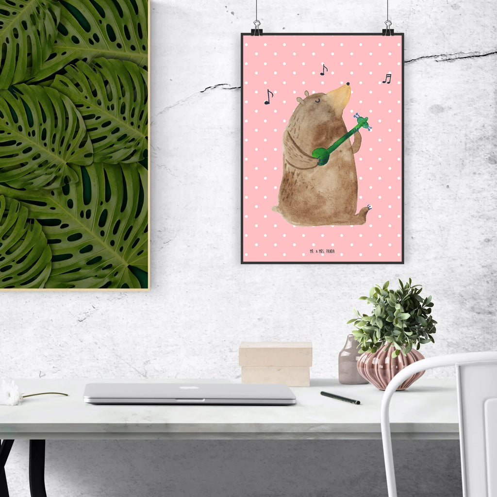 Poster bear song bear, teddy, teddy bear, cuddly toy, song, woman, Bear, love song, partner, heart, valentine, girlfriend, saying, love, gift