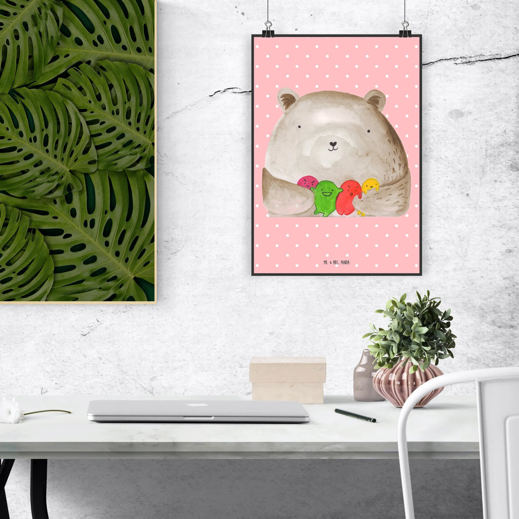 Poster bear Feeling Poster, wandkunst, Mr. & Mrs. Panda Poster, Wanddeko Bild, Designposter, Bild für Wand, grafikposter, Wandschmuck, Wandbild, kunstdruck poster, Kunstdruck, kunstposter, Deko Bild, wanddruck, Bild, kunst für die wand, Wandposter, drucke, Posterdruck, wanddeko, Wanddekoration, Plakat, Teddybär, Bär, Teddy, Durchgedreht, Verrückt, Wahnsinn