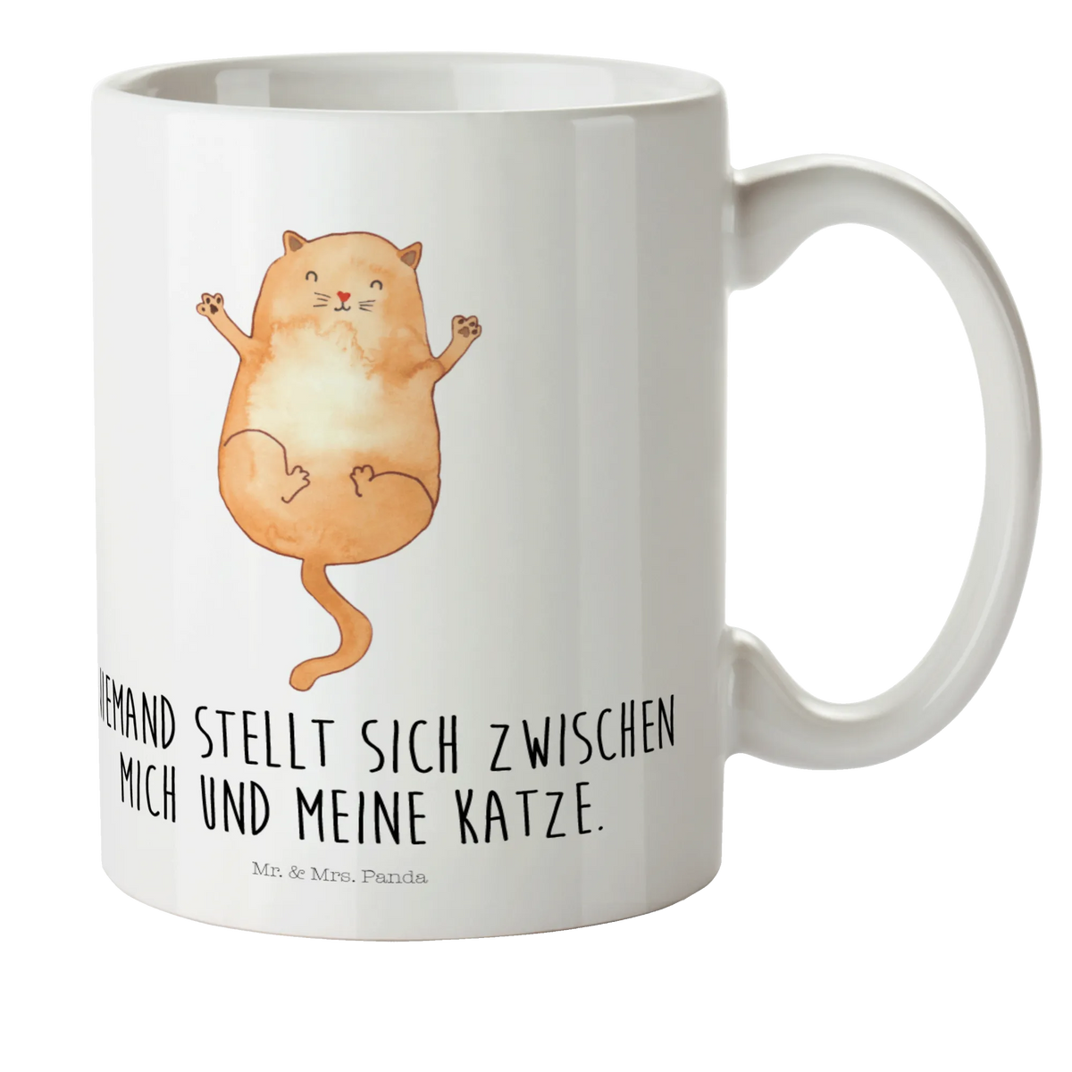 Kindertasse Katze Umarmen