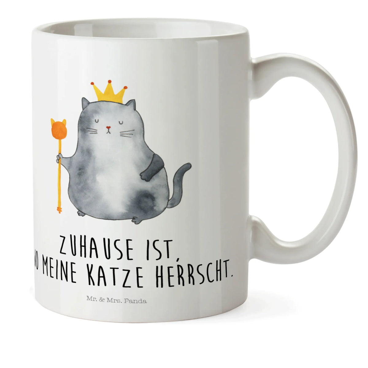 Child's mug Cat king plastic cup, camping mug, drinking cup, mug, coffee cup, kindergarten, cat, tomcat, kitty, meow, kitten, housecat, mama cat, love cats, cat image, cat fan, cat lover, cat fancier, cat decoration, gift for cat lover, cat owner, funny cats, cat sayings, cat motto, funny cat gifts, fan merchandise, cat stuff, animal lover, cats, tenement, apartment, move, moving in, queen, king, first own apartment, family, pet, pussy