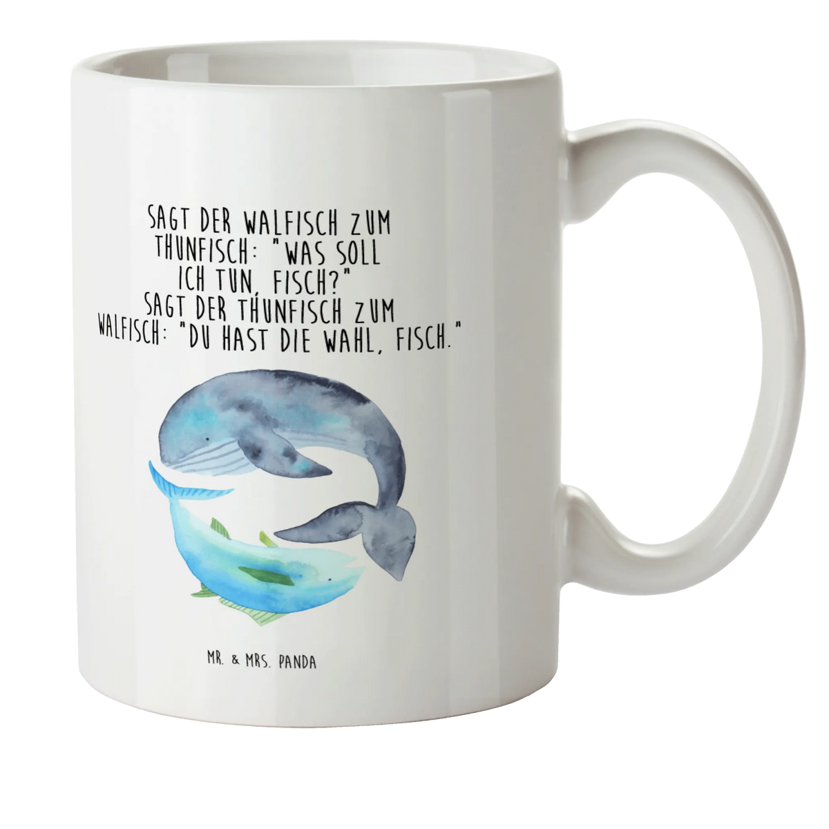 Kindertasse Walfisch Thunfisch