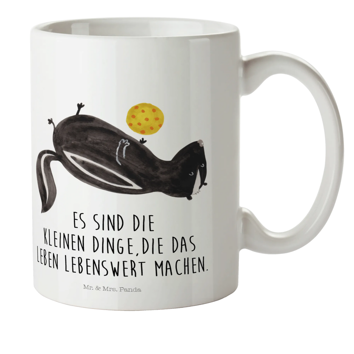 Child's mug skunk ball