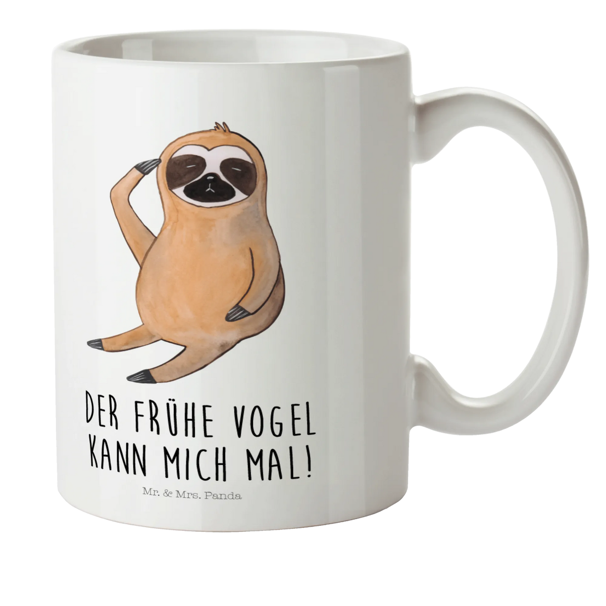 Kindertasse Faultier Vogel