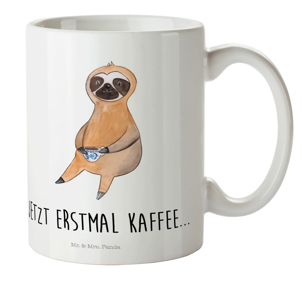 Kindertasse Faultier Kaffee