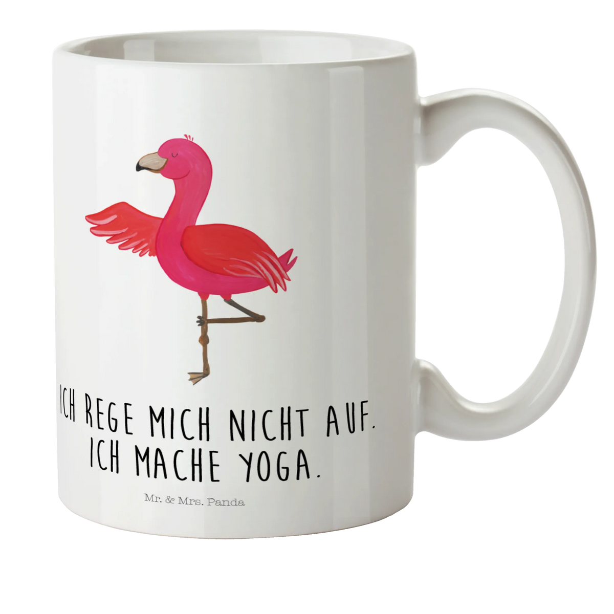 Kindertasse Flamingo Yoga