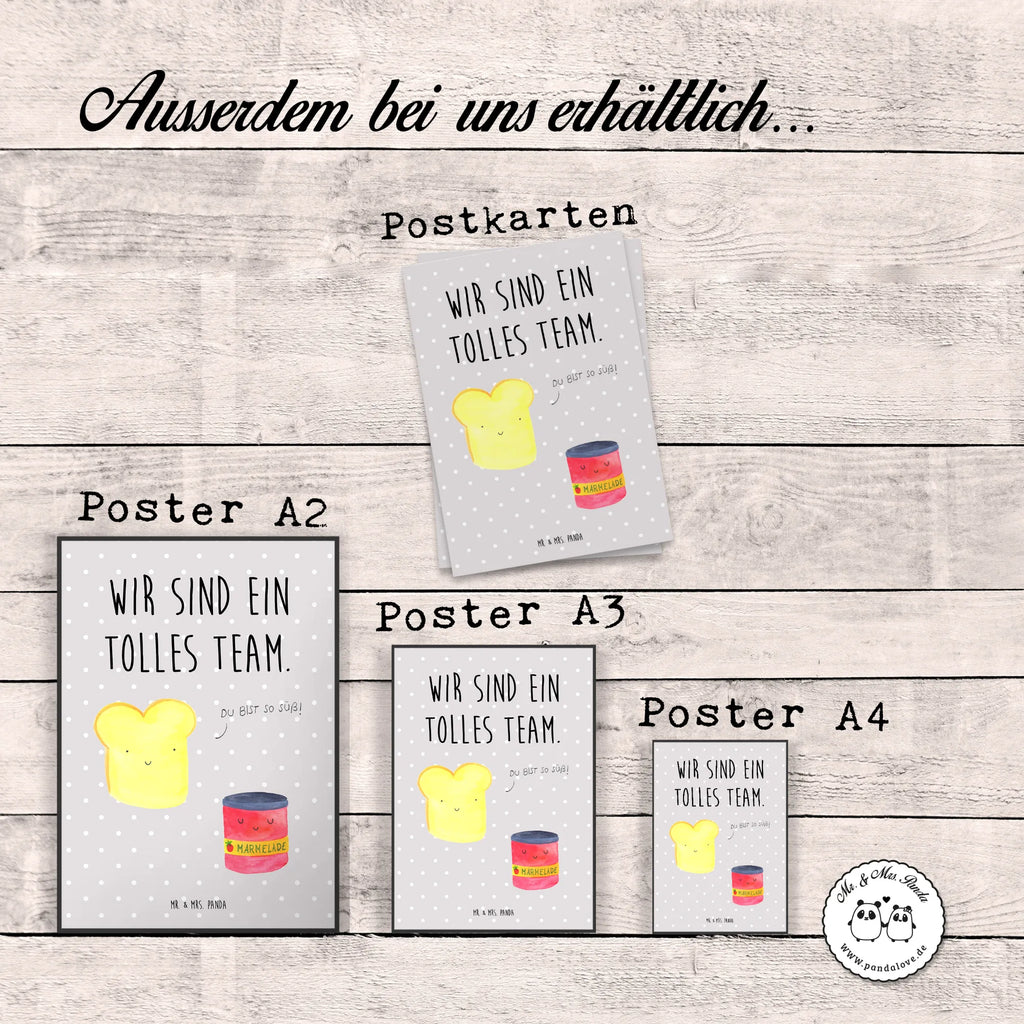 Poster Toast Marmelade Mr. & Mrs. Panda Poster, Wanddeko Bild, Kunstdruck, kunstposter, Designposter, Posterdruck, Bild, kunstdruck poster, Wanddekoration, Plakat, Wandschmuck, wandkunst, grafikposter, Deko Bild, drucke, Poster, Wandposter, kunst für die wand, Wandbild, Bild für Wand, wanddeko, wanddruck, Gute Laune, Tiermotive, Tiere, Lustige Sprüche, Küche Spruch, Frühstück Einladung, Marmelade, Süße Postkarte, Toastbrot, Dreamteam, Brot, Süß, Toast, Küche Deko