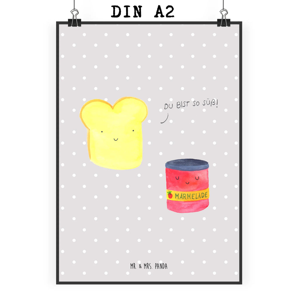 Poster Toast Marmelade Mr. & Mrs. Panda Poster, Wanddeko Bild, Kunstdruck, kunstposter, Designposter, Posterdruck, Bild, kunstdruck poster, Wanddekoration, Plakat, Wandschmuck, wandkunst, grafikposter, Deko Bild, drucke, Poster, Wandposter, kunst für die wand, Wandbild, Bild für Wand, wanddeko, wanddruck, Gute Laune, Tiermotive, Tiere, Lustige Sprüche, Küche Spruch, Frühstück Einladung, Marmelade, Süße Postkarte, Toastbrot, Dreamteam, Brot, Süß, Toast, Küche Deko
