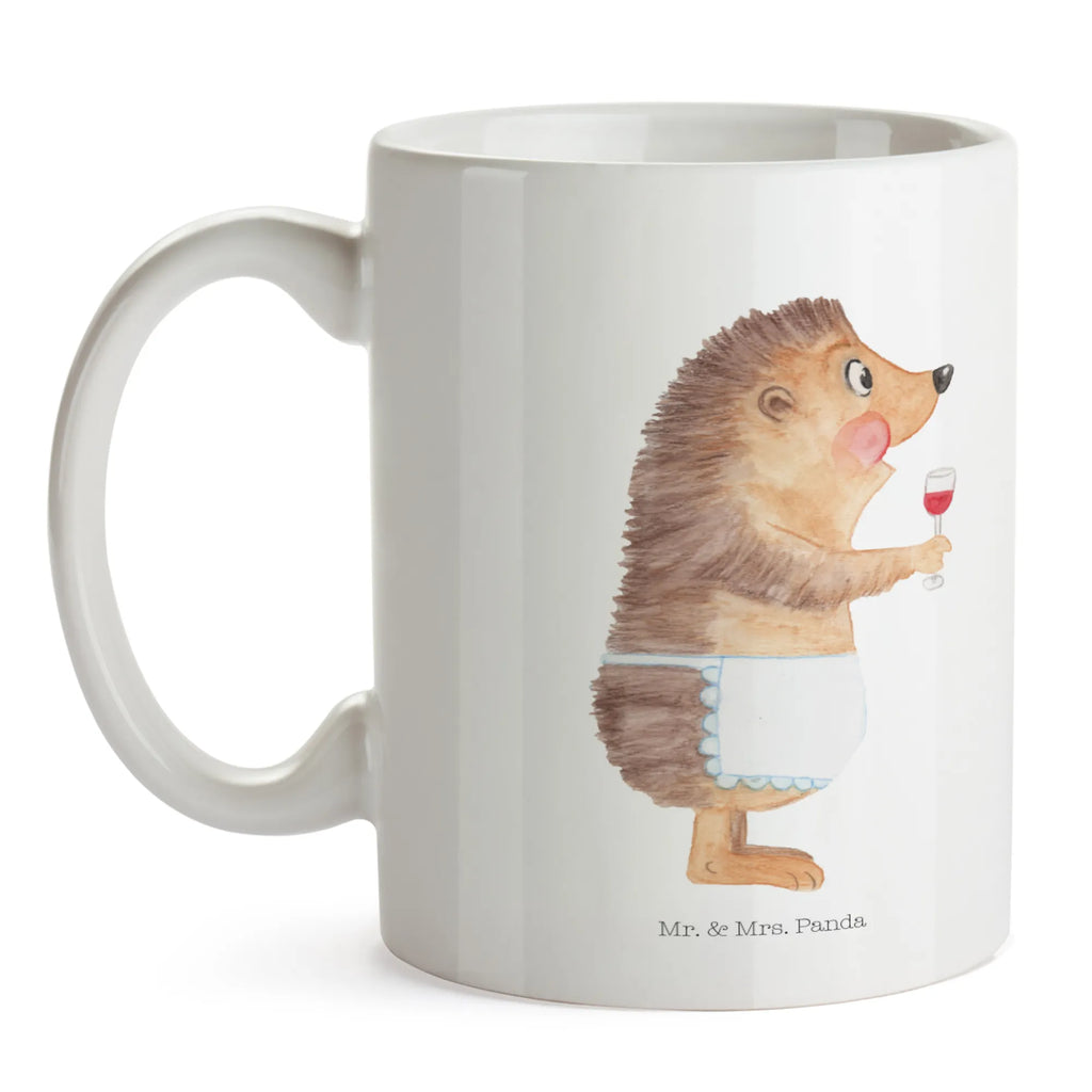Kubek jeż wino Bürotasse, Keramiktasse, Porzellantasse, Tasse mit Motiven, Tasse, Kaffeetasse, Teetasse, Tasse mit Zitaten, Geschenktasse, Tiermotive, Gute Laune, lustige Sprüche, Tiere, Weinglas, Geschenk Weinliebhaber, Wein Deko, Wein trinken, Wein Spruch, Igel, Geschenk Weintrinker, Weißwein, Rotwein