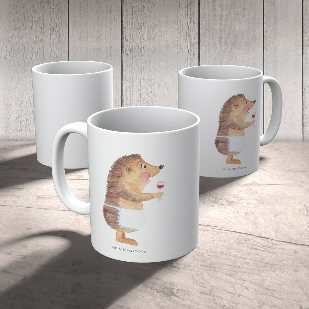 Kubek jeż wino Bürotasse, Keramiktasse, Porzellantasse, Tasse mit Motiven, Tasse, Kaffeetasse, Teetasse, Tasse mit Zitaten, Geschenktasse, Tiermotive, Gute Laune, lustige Sprüche, Tiere, Weinglas, Geschenk Weinliebhaber, Wein Deko, Wein trinken, Wein Spruch, Igel, Geschenk Weintrinker, Weißwein, Rotwein