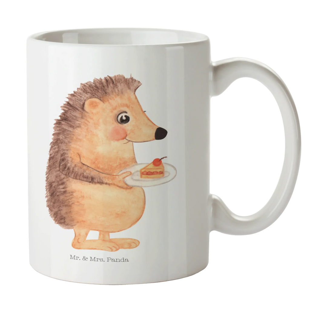 Kubek jeż kawałek ciasta Kaffeetasse, Geschenktasse, Teetasse, Keramiktasse, Tasse mit Zitaten, Tasse, Porzellantasse, Tasse mit Motiven, Bürotasse, Tiermotive, Gute Laune, lustige Sprüche, Tiere, Backen Geschenk, Essen Spruch, Kuchen, Geburtstagskuchen, Igel, Torte, Einladung Party, Kuchen backen