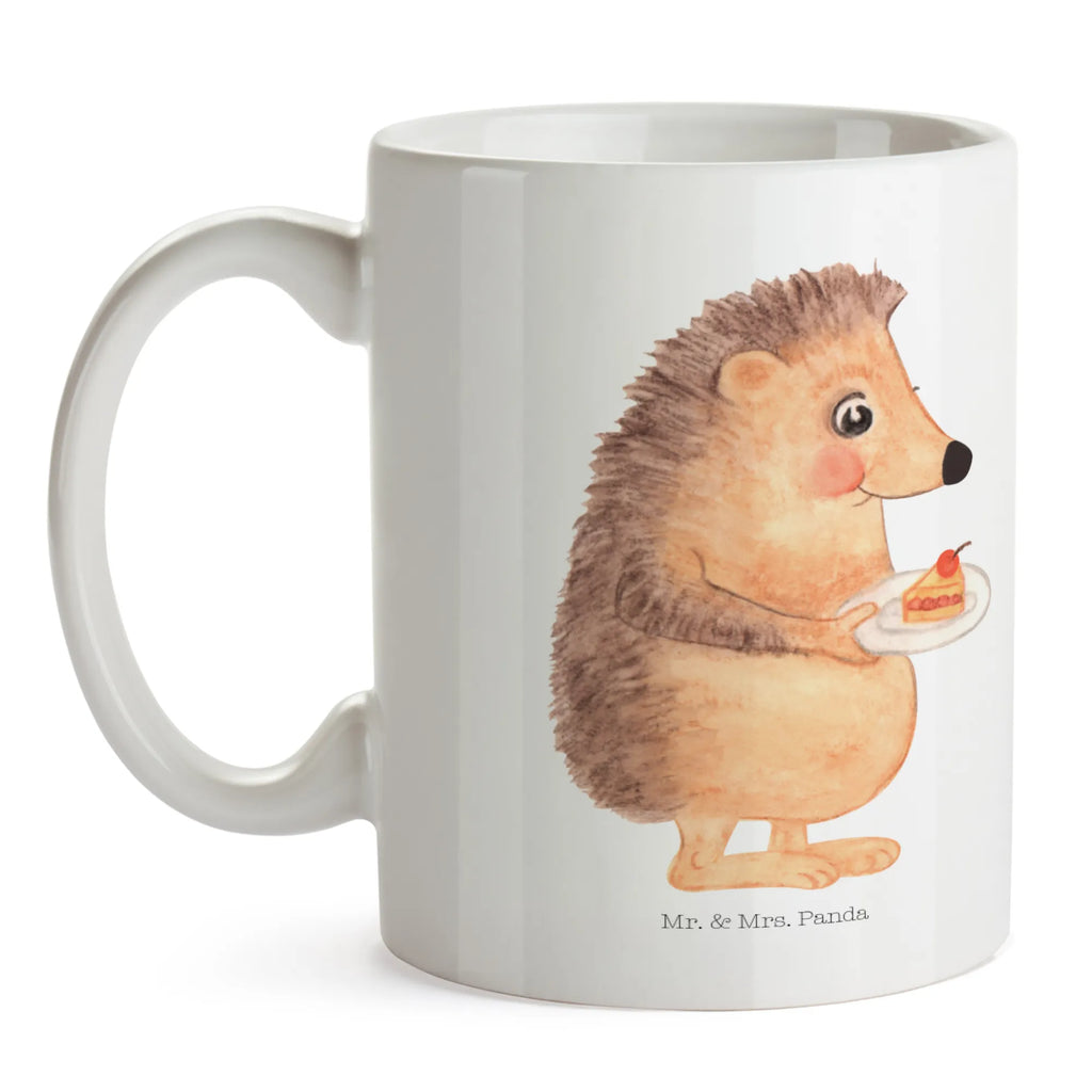 Kubek jeż kawałek ciasta Kaffeetasse, Geschenktasse, Teetasse, Keramiktasse, Tasse mit Zitaten, Tasse, Porzellantasse, Tasse mit Motiven, Bürotasse, Tiermotive, Gute Laune, lustige Sprüche, Tiere, Backen Geschenk, Essen Spruch, Kuchen, Geburtstagskuchen, Igel, Torte, Einladung Party, Kuchen backen