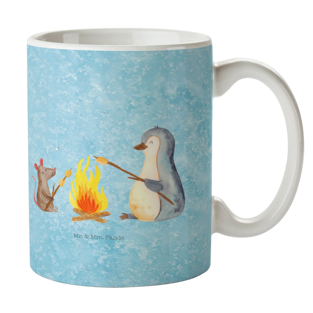 Mug Penguin campfire tea mug, mug, novelty mug, custom mug, mug with designs, coffee mug, ceramic mug, mug with quotes, gift mug, porcelain mug, latte mug, personalized mug, office mug, Penguin, North Pole, Winter, Penguins, mouse, marshmallows, office, life, life motto, campfire, barbecue, love, penguins, work, life motivation, everyday office life, job, new start, fire, motivation