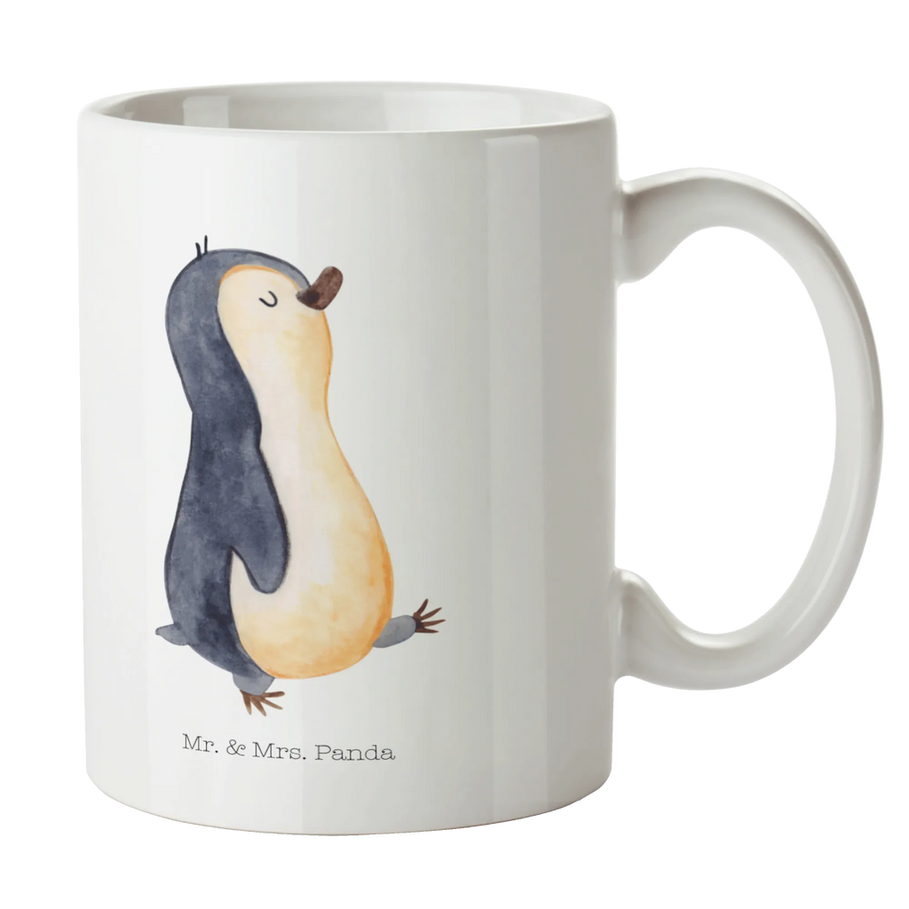 Kubek Pingwin maszerować Geschenktasse, Tasse, Tasse mit Motiven, Teetasse, Tasse mit Zitaten, Porzellantasse, Keramiktasse, Kaffeetasse, Bürotasse, Pinguin, Langschläfer, Schwester, Familie, Frühaufsteher, Pinguine, Bruder