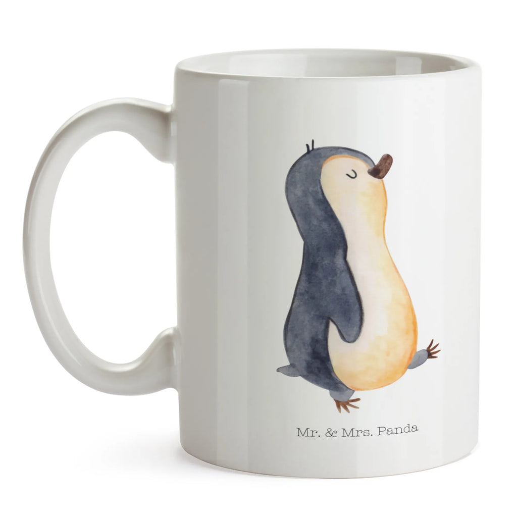 Kubek Pingwin maszerować Geschenktasse, Tasse, Tasse mit Motiven, Teetasse, Tasse mit Zitaten, Porzellantasse, Keramiktasse, Kaffeetasse, Bürotasse, Pinguin, Langschläfer, Schwester, Familie, Frühaufsteher, Pinguine, Bruder