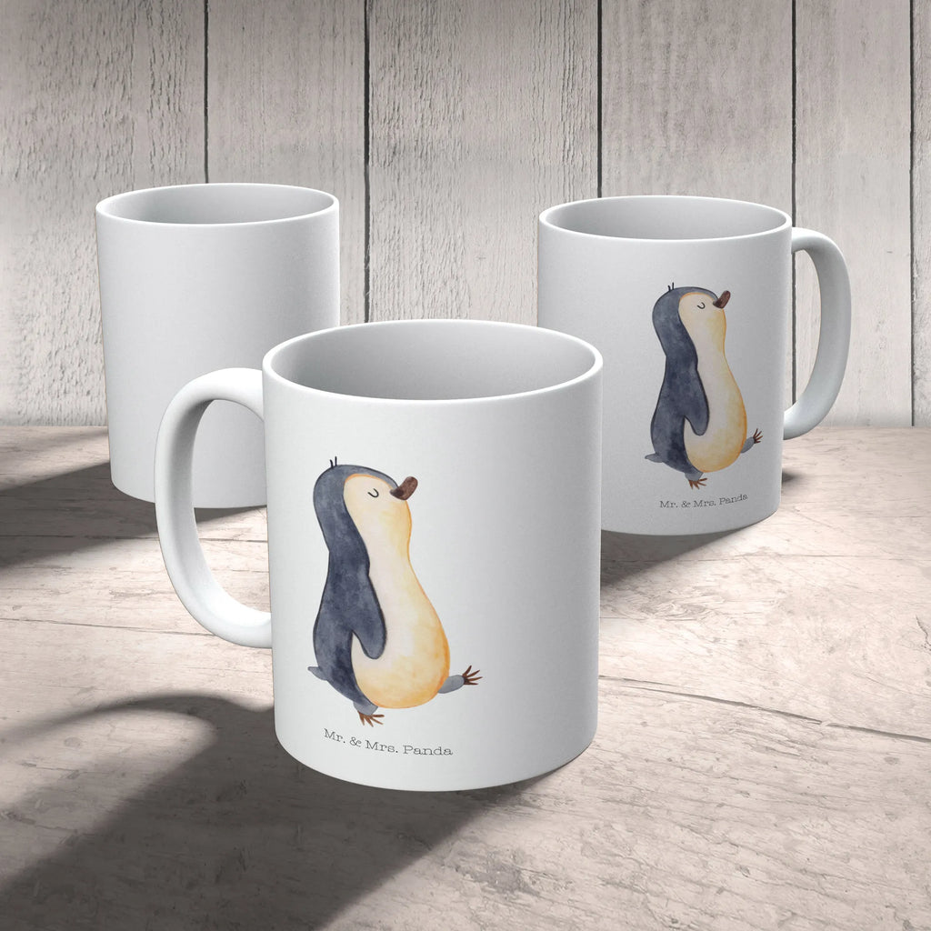 Kubek Pingwin maszerować Geschenktasse, Tasse, Tasse mit Motiven, Teetasse, Tasse mit Zitaten, Porzellantasse, Keramiktasse, Kaffeetasse, Bürotasse, Pinguin, Langschläfer, Schwester, Familie, Frühaufsteher, Pinguine, Bruder