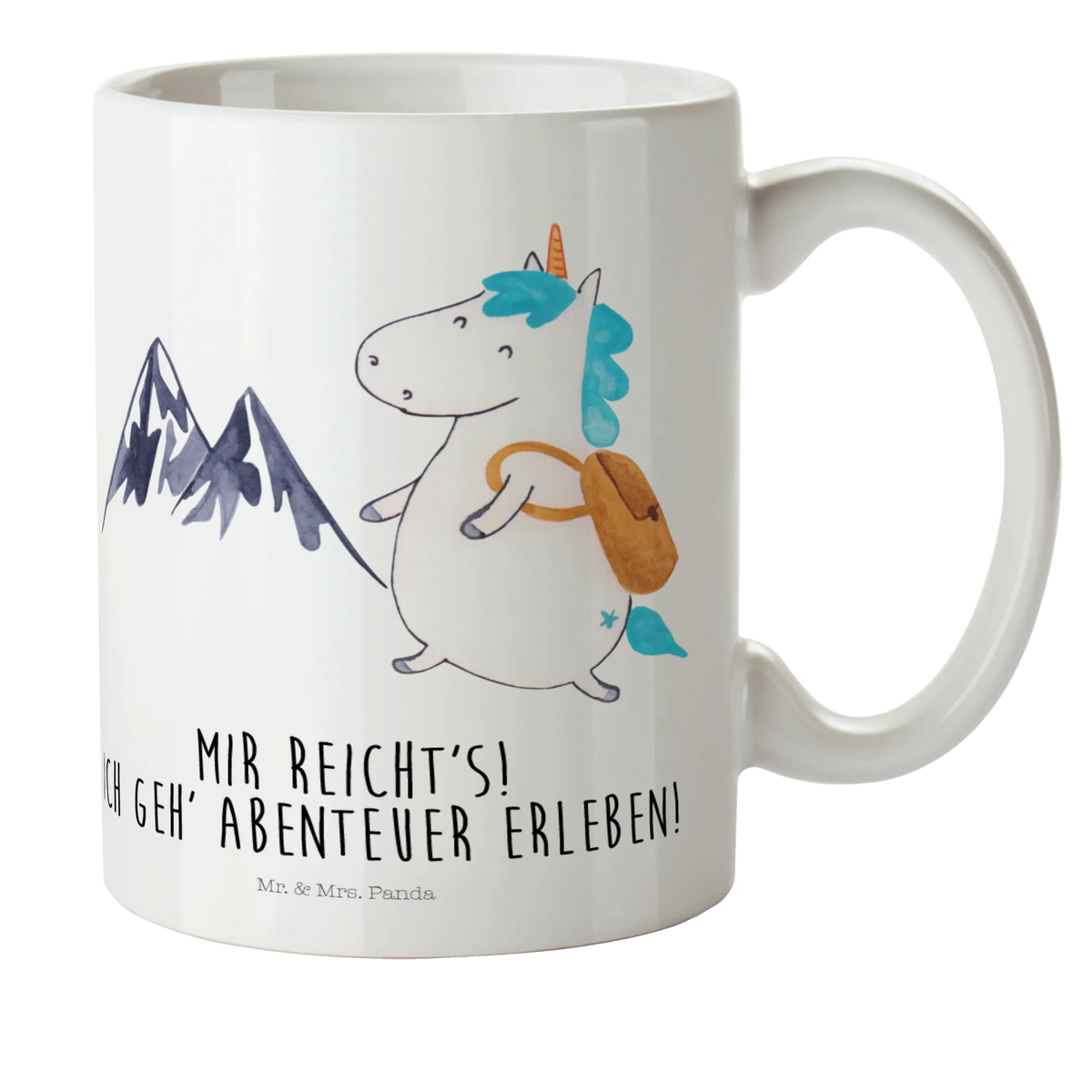 Child's mug unicorn climber