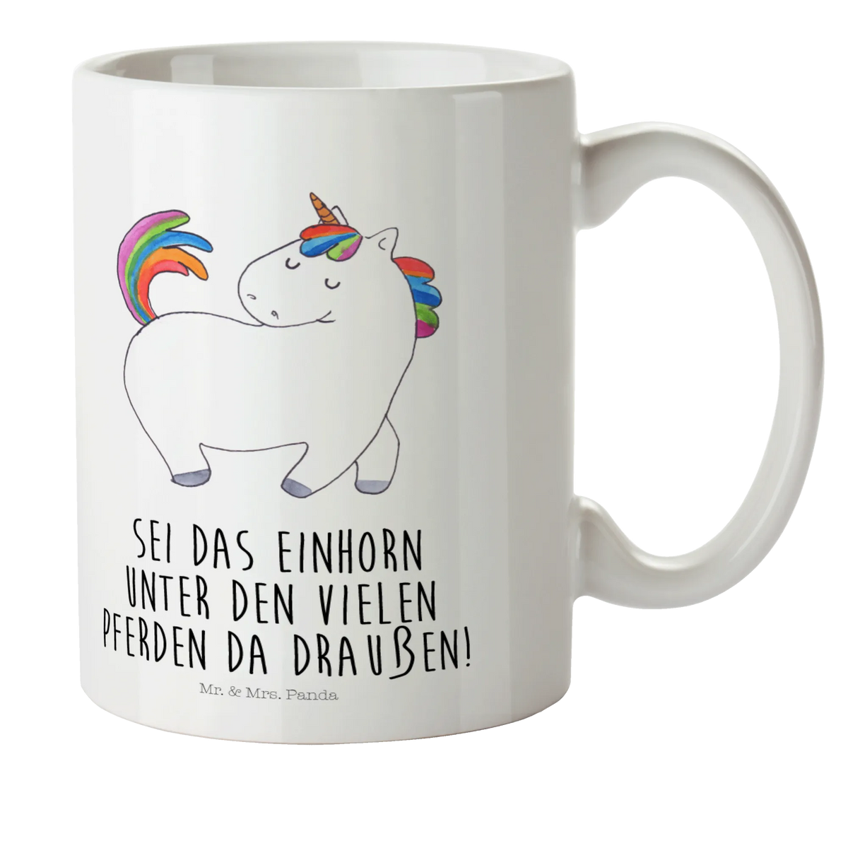 Kindertasse Einhorn Stolzieren