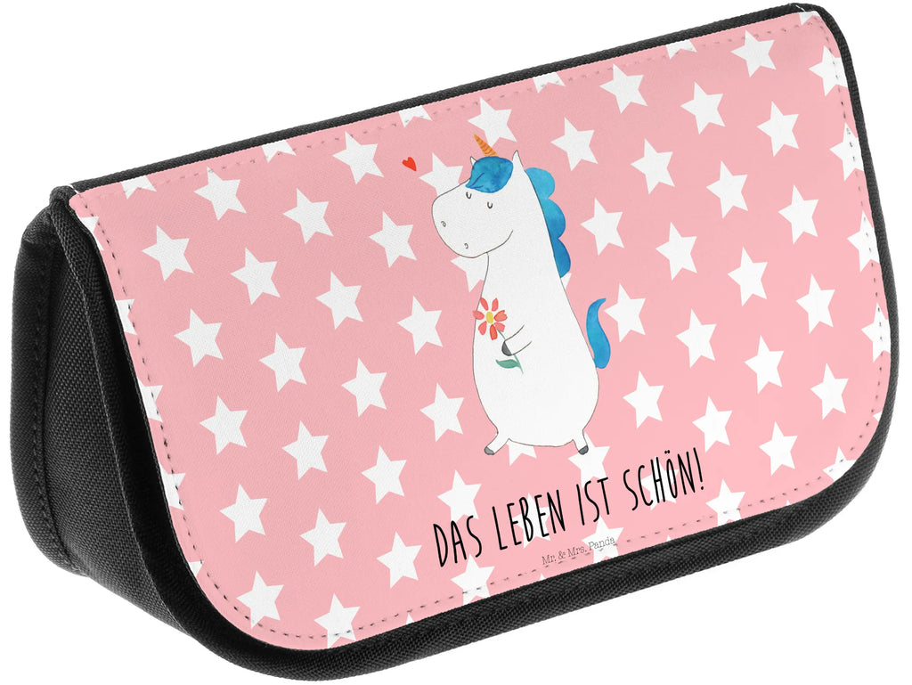 Kosmetiktasche Einhorn Spaziergang Make-Up Bag, Waschbeutel, Kulturbeutel, hygiene tasche, Beauty Bag, kosmetiktäschchen, kulturtäschchen, Schminkbeutel, Reisenecessaires, utensilientasche, Schminktasche, Kosmetiktasche, beauty tasche, Schminktäschchen, Kulturtasche, Waschtasche, beauty case, reise kosmetiktasche, Necessaire, kosmetik beutel, reiseschminktasche, Organizer Tasche, Beautybag, zubehörtasche, Toilettentasche, kleines Täschchen, toilettenbeutel, bad tasche, Einhörner, Unicorn, Einhorn Deko, Einhorn, Mutter, Gute Laune, Blumen, Schwester, Spaziergang, Freundin, Glitzer, Freude, Motivation