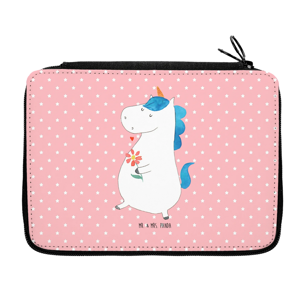 Federmappe Einhorn Spaziergang Stiftetasche, Bestückte Federmappe, Federmappe Einschulung, Büro Stifte Etui, Kind, Schülerin, Federmäppchen bedruckt, Motiv, Einschulung, Schule, Geschenk, Grundschule, Kinder Federmappe, Stifte Etui, Schüler, Federmappe, Federmäppchen, Stifterolle, Einhorn, Einhörner, Einhorn Deko, Unicorn, Freundin, Freude, Glitzer, Gute Laune, Mutter, Spaziergang, Blumen, Schwester, Motivation