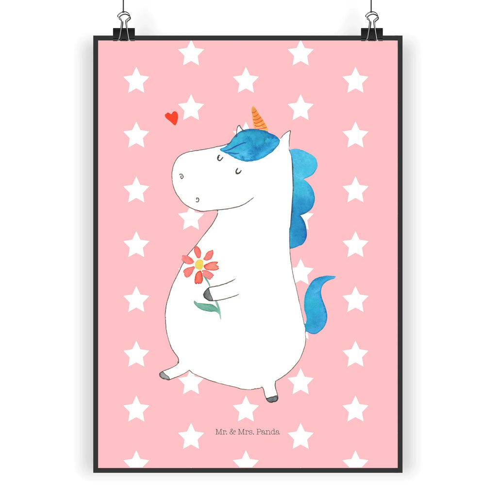 Plakat Jednorożec spacer drucke, wanddruck, wanddeko, Plakat, Kunstdruck, kunstposter, Wanddekoration, Wanddeko Bild, Posterdruck, Wandbild, kunstdruck poster, Bild für Wand, Wandschmuck, grafikposter, Mr. & Mrs. Panda Poster, kunst für die wand, Designposter, Deko Bild, wandkunst, Bild, Poster, Wandposter, Einhorn Deko, Einhörner, Einhorn, Unicorn, Blumen, Gute Laune, Mutter, Schwester, Glitzer, Motivation, Spaziergang, Freundin, Freude