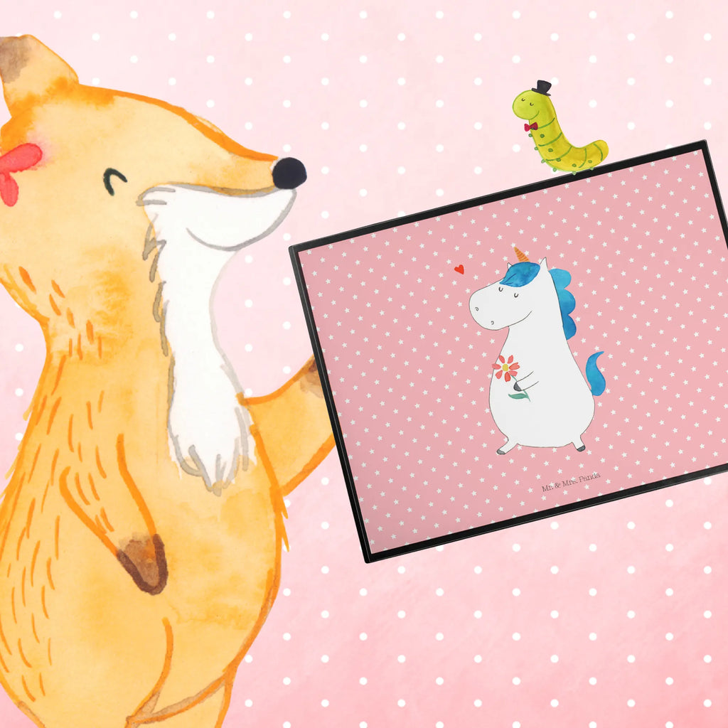 Podkładka na biurko Jednorożec spacer Jednorożec, jednorożce, dekoracje jednorożca, jednorożec