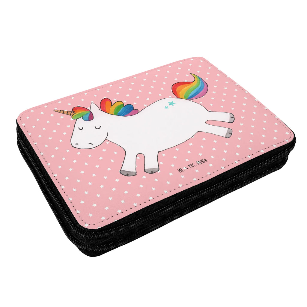 Leather folder unicorn happy Schüler, Büro Stifte Etui, Einschulung, Stifte Etui, Schülerin, Kind, Kinder Federmappe, Schule, Federmappe Einschulung, Federmappe, Grundschule, Stiftetasche, Federmäppchen, Geschenk, Bestückte Federmappe, Stifterolle, Federmäppchen bedruckt, Motiv, Einhorn, Einhörner, Einhorn Deko, Unicorn, Lachen, glücklich, Freude, fröhlich, Lächeln, spannend, Spaß, witzig, Lebensfreude