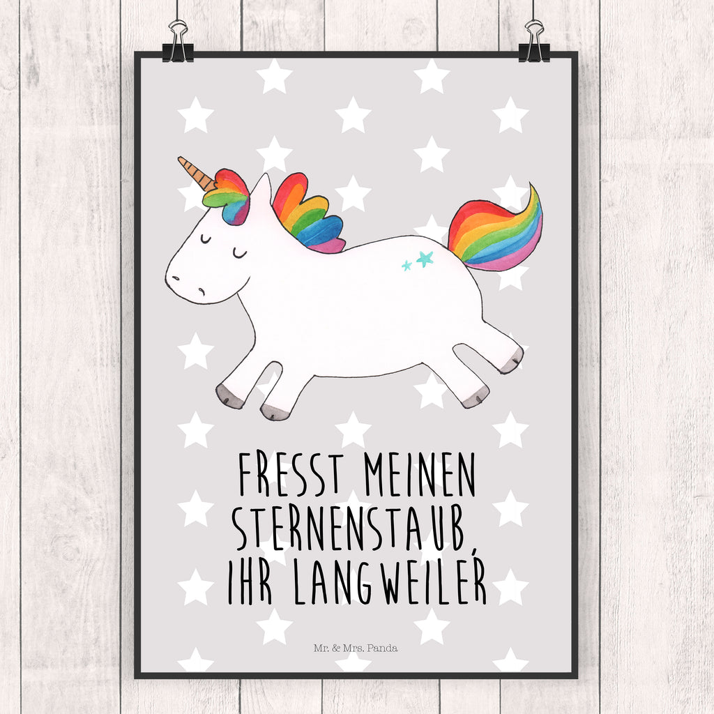 Poster unicorn happy Großes Poster, Raumdekoration, Bild, Wanddeko Bild, Bild für Wand, Plakat, Handgemaltes Poster, Deko Bild, Designposter, Poster Sprüche, Poster, Kunstdruck, Wandbild, Kinderzimmer Poster, Mr. & Mrs. Panda Poster, Küchenposter, Wanddekoration, Kinderposter, Posterdruck, Wandposter, Schlafzimmer Poster, Einhorn Deko, Einhörner, Einhorn, Unicorn, glücklich, Spaß, Fröhlich, Witzig, Spannend, Lächeln, Lebensfreude, Lachen, Freude